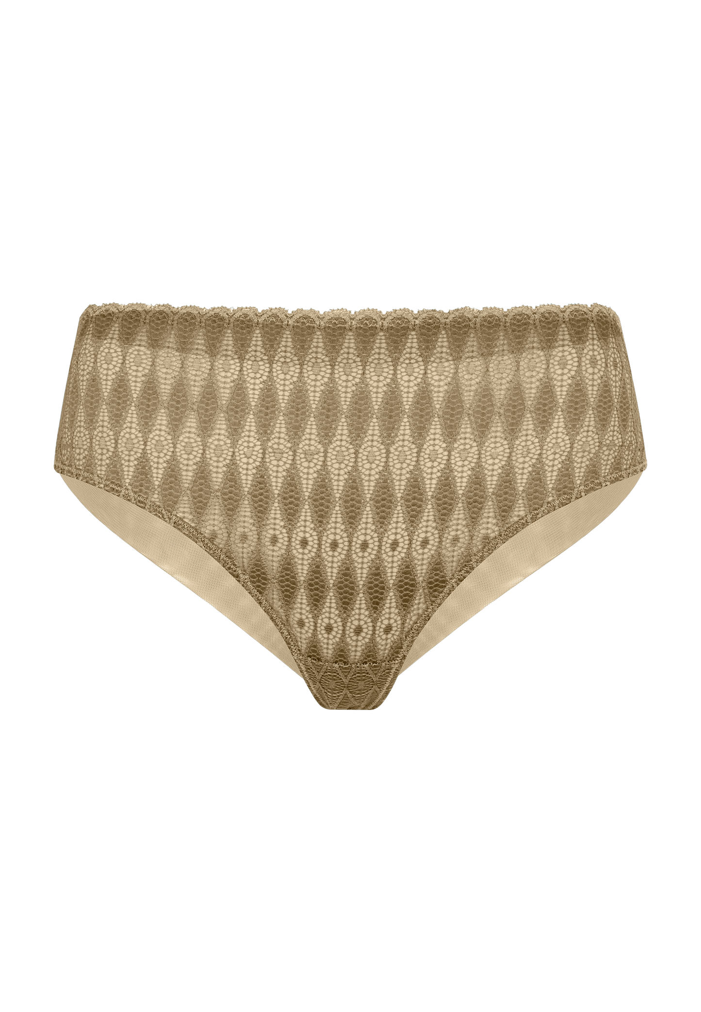 Lotus M7106 Lace Brief - Khaki