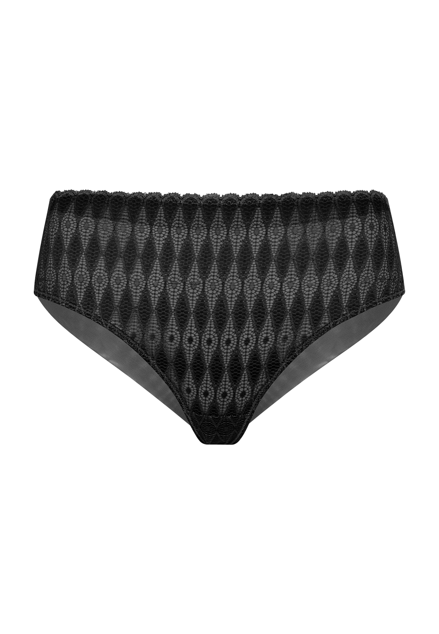 Lotus M7106 Lace Brief - Black