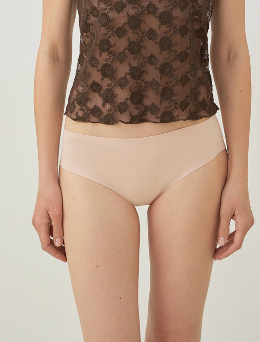 M7110 Cotton Seamless Briefs - Nude - Pack of 2