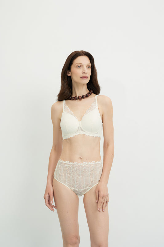 Aura M9121 Adaptive Bra - Antique White