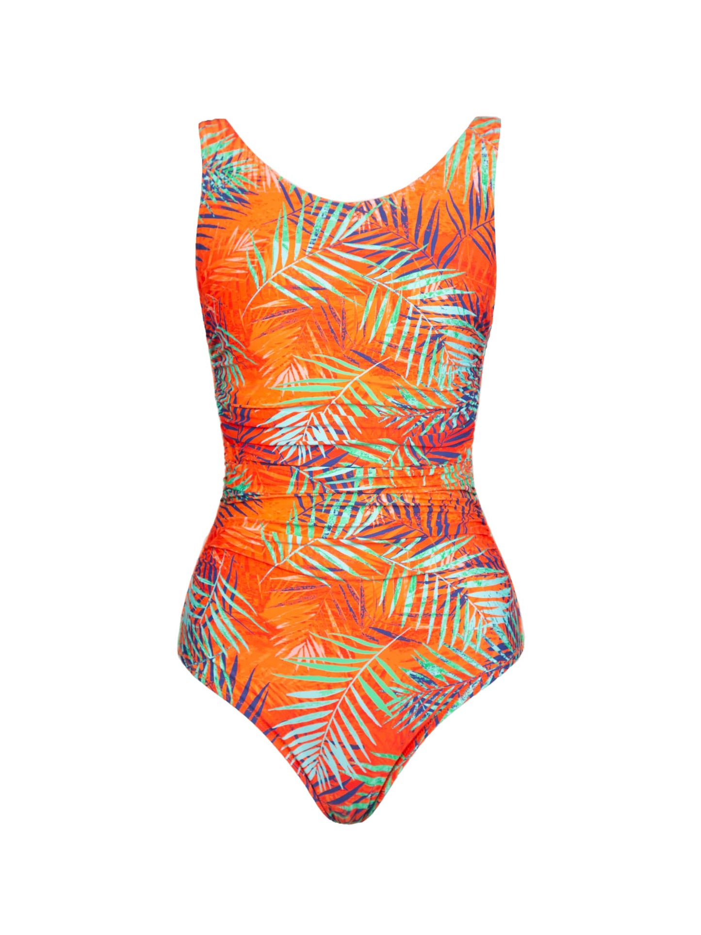 Floral Print Prosthesis Swimsuit 5101