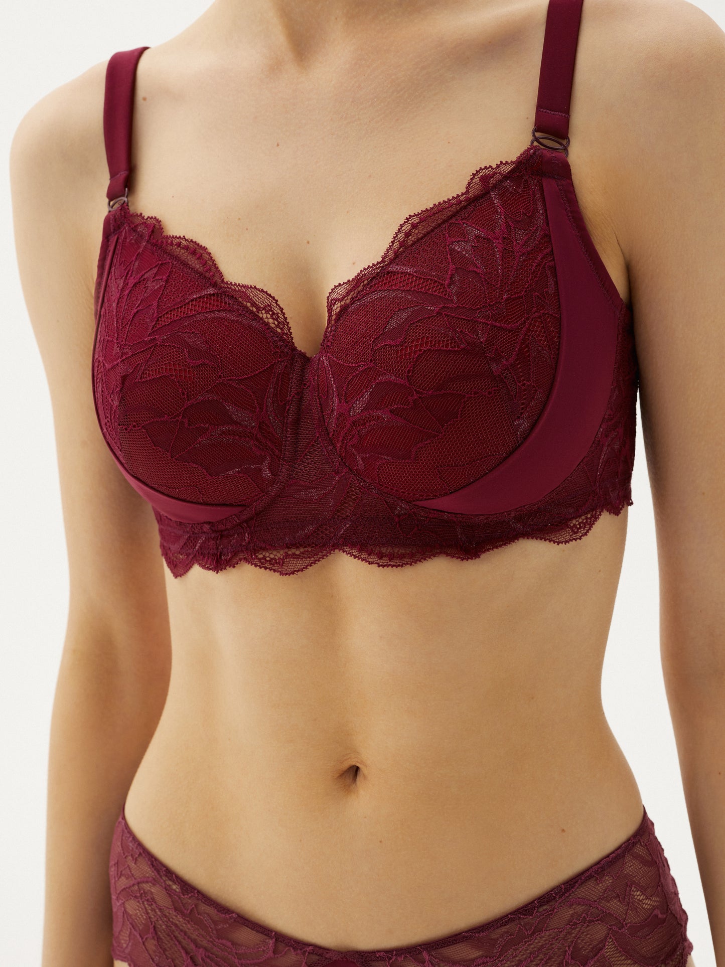 M9102 Adaptive Bra - Burgundy