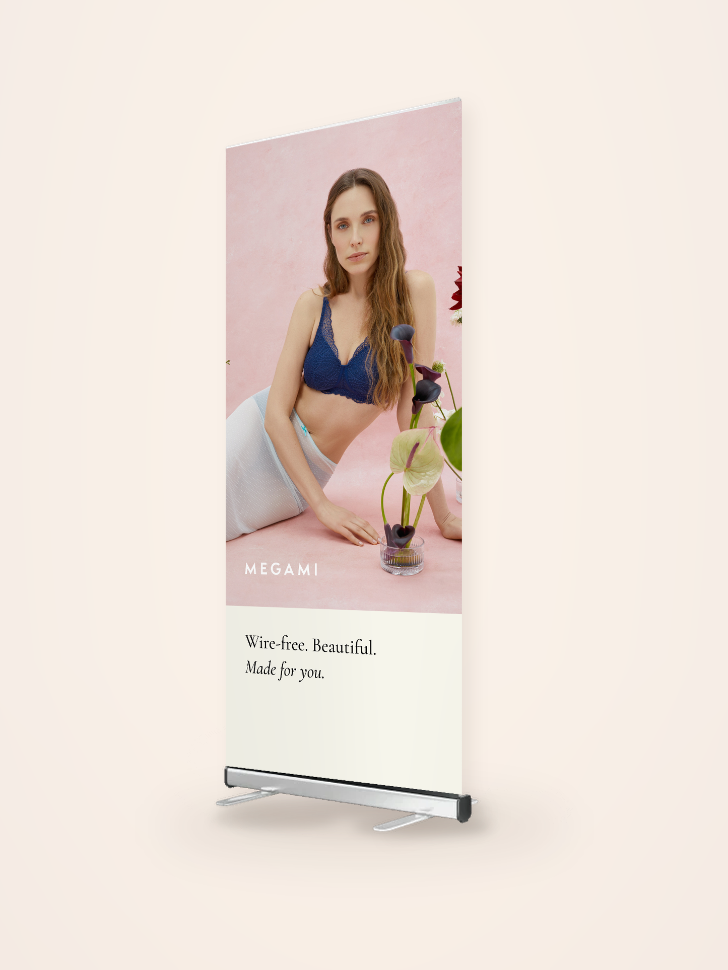 Roll-Up Banner 85 × 200 cm