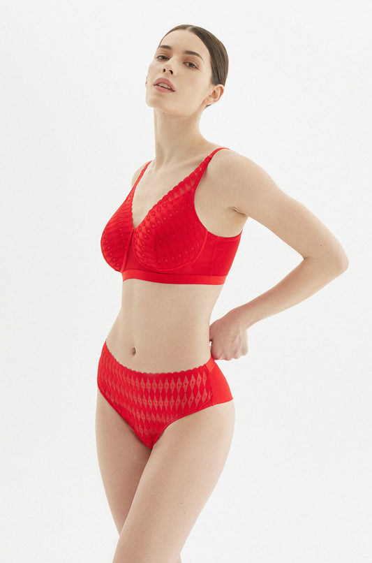 Lotus M9109 Adaptive Bra - Red