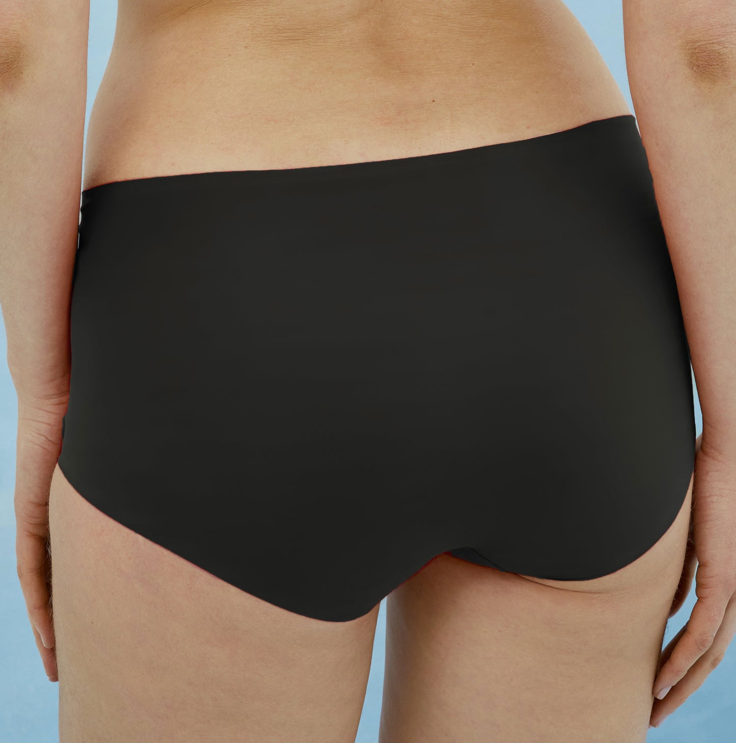 High Waist Seamless M7108 briefs - Black