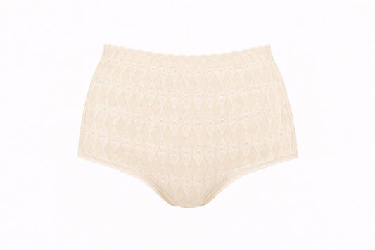 Lotus M7107 full-coverage brief - Antique White