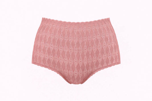 Lotus M7107 full-coverage brief - Adobe Rose