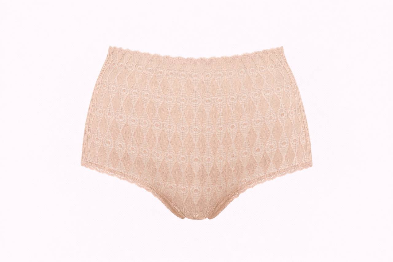 Lotus M7107 full-coverage brief - Nude