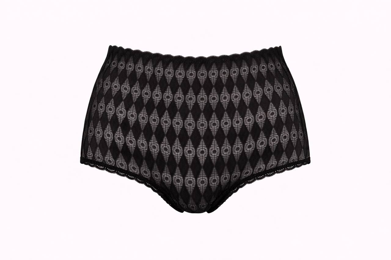 Lotus M7107 full-coverage brief - Black