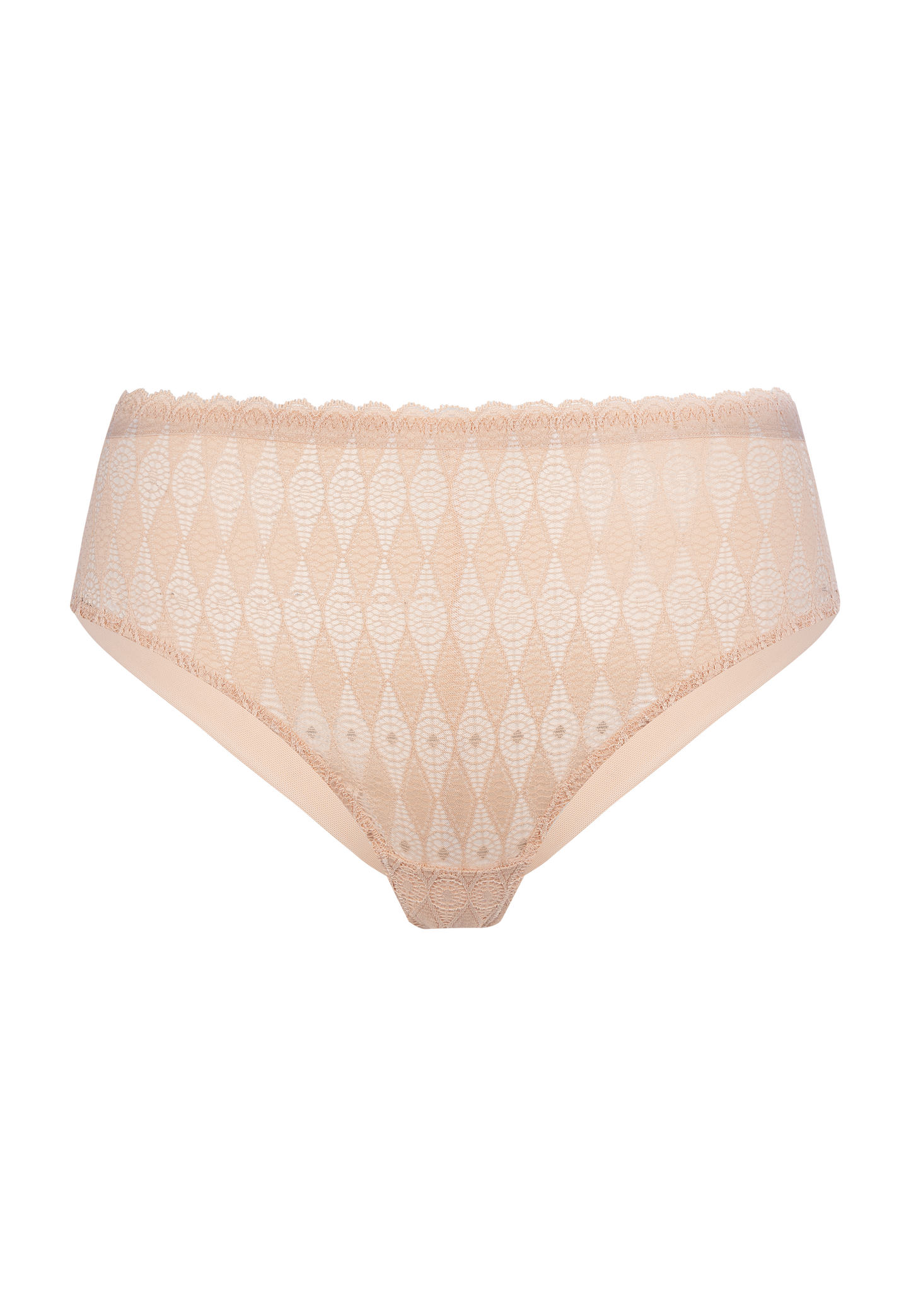 Lotus M7106 Lace Brief - Nude